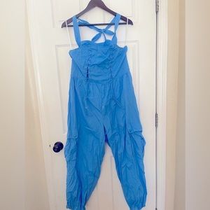 Fashion nova halter cargo jumpsuit